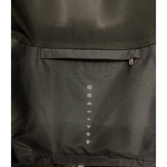 Nike Running Jacket Windbreaker Black Size Large Mesh Arms Women Zipper EUC - Picture 10 of 13